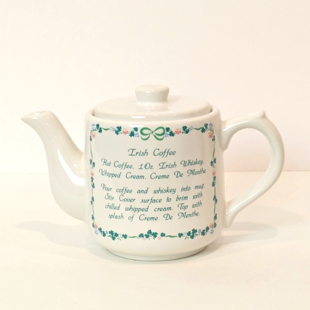 RARE Irish Coffee Teapot with lid